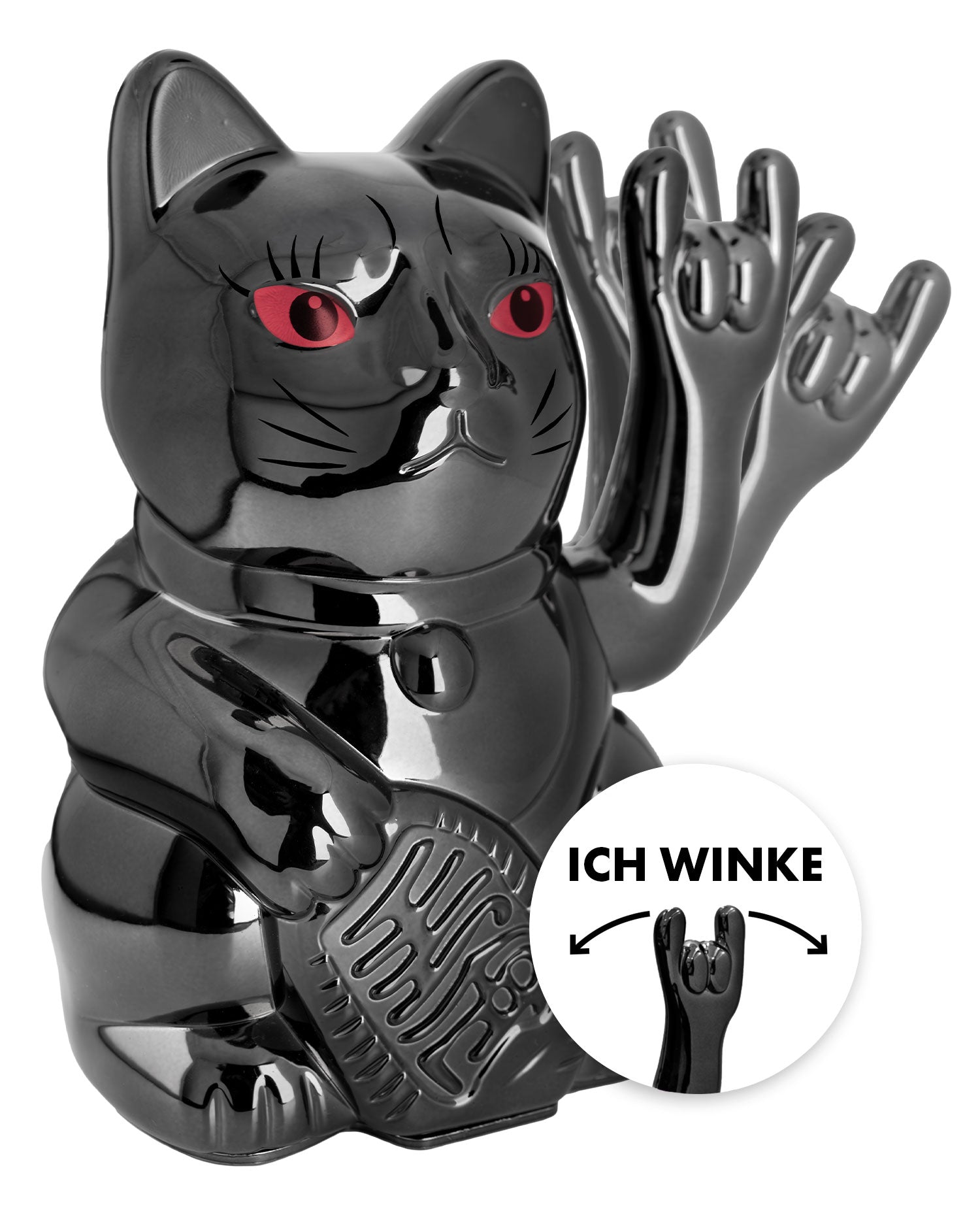 Rock Cat SHINY BLACK – Angry Cat