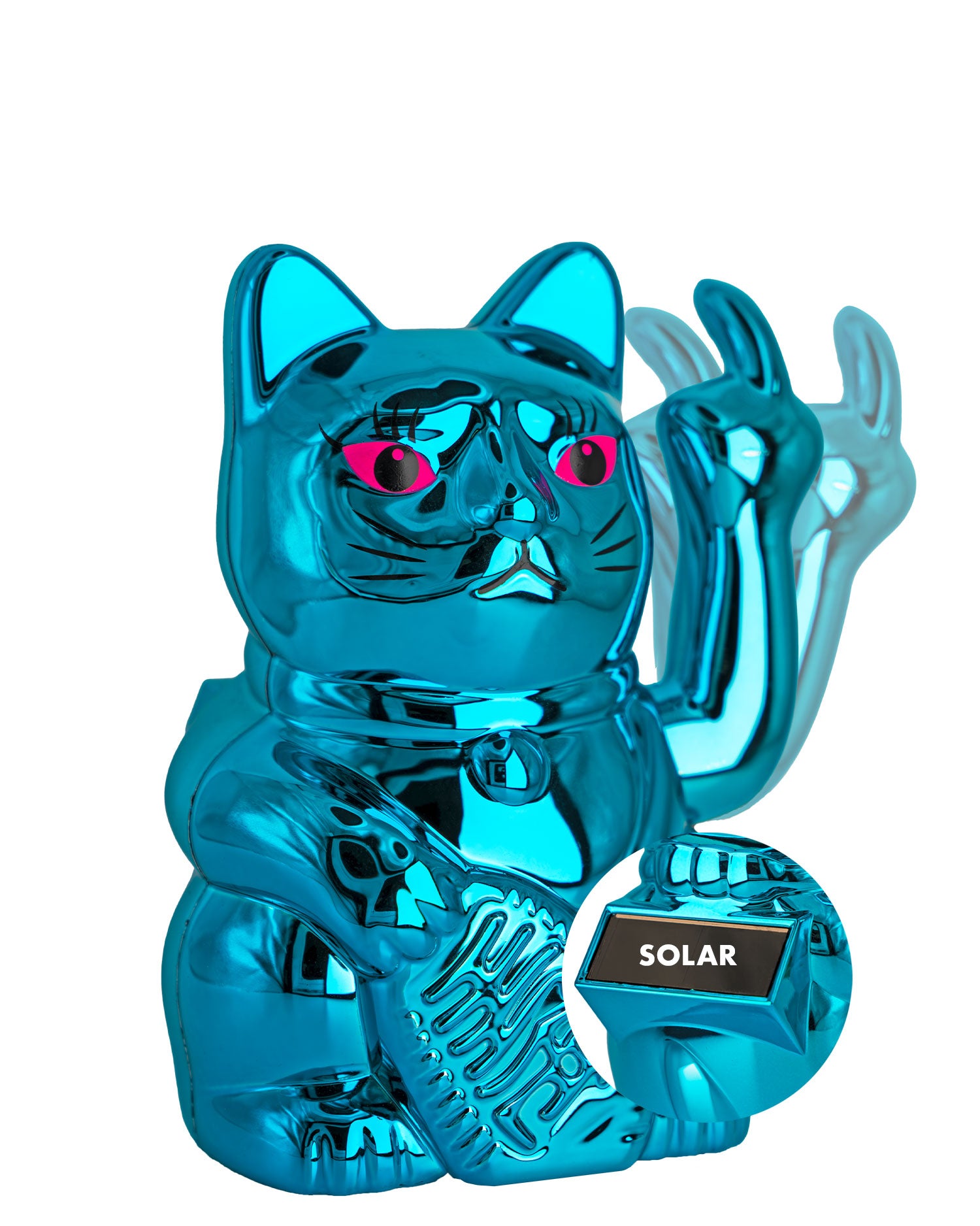 SOLAR CAT - METALLIC BLAU