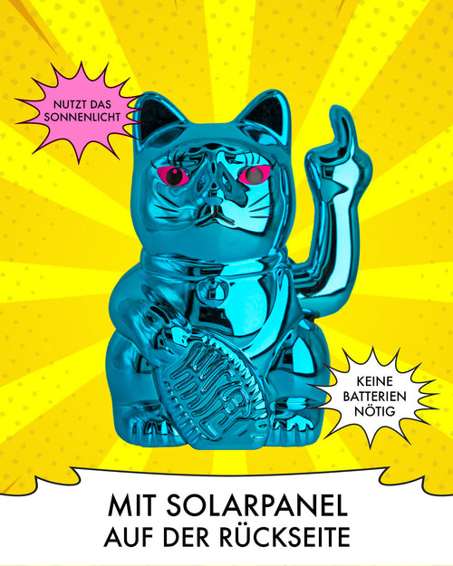 SOLAR CAT - METALLIC BLAU
