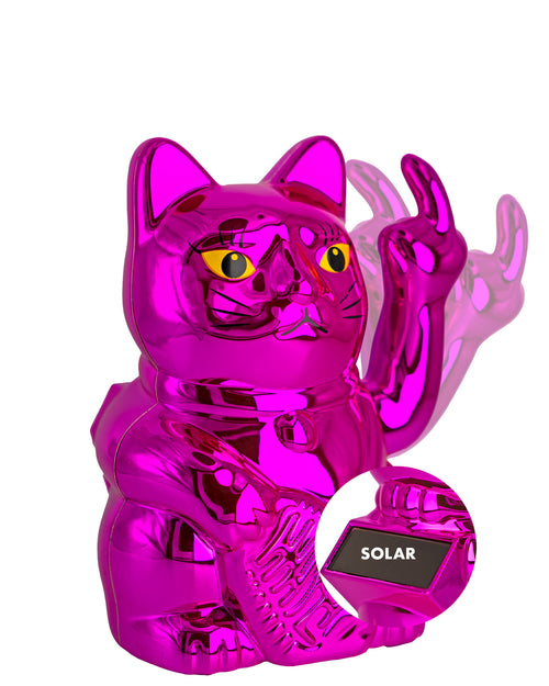 SOLAR CAT - METALLIC PINK