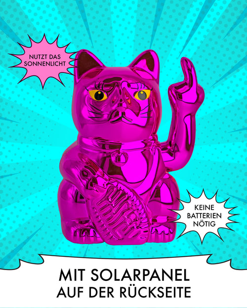 SOLAR CAT - METALLIC PINK