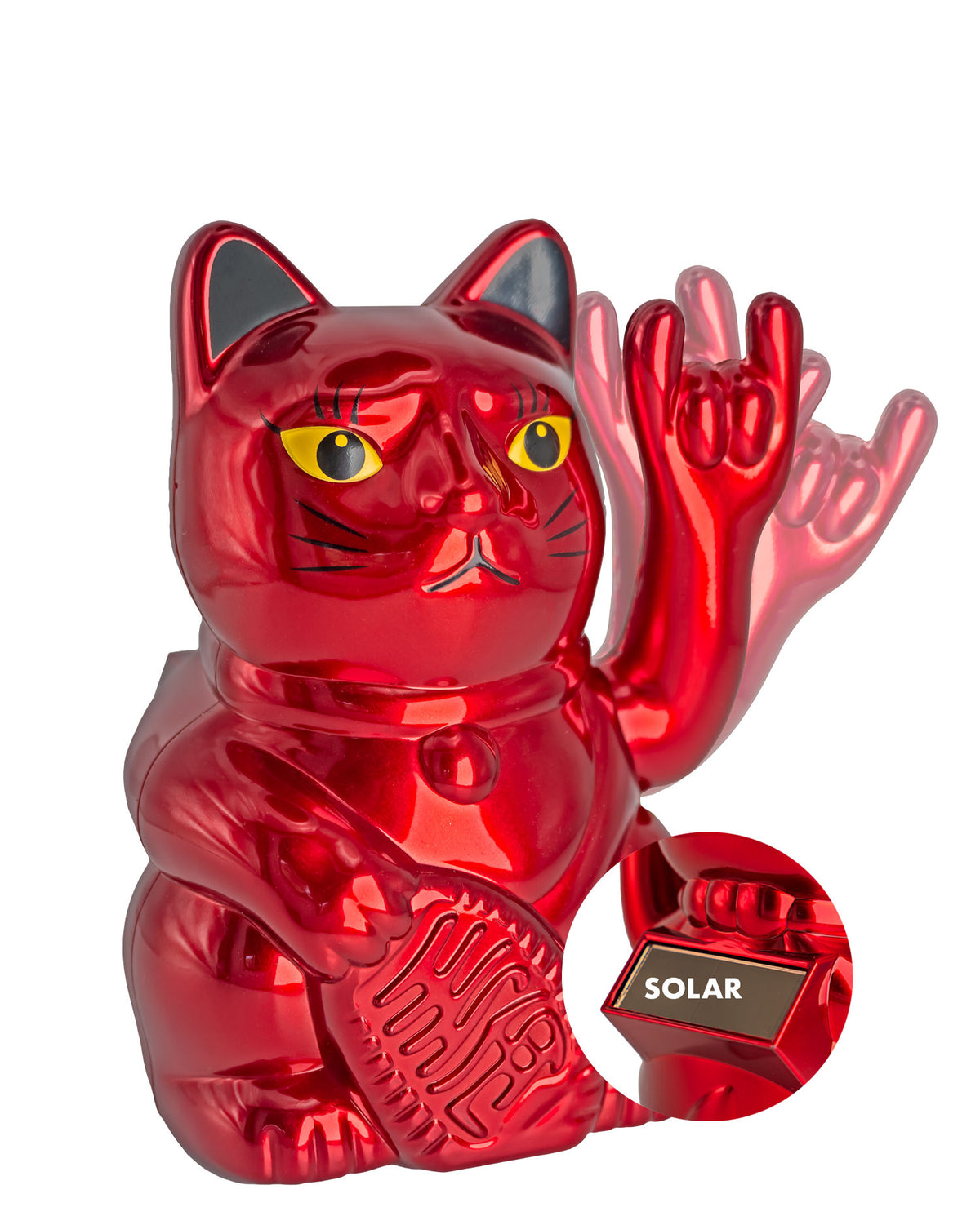 Solor Cat Angry Cat Winkekatze SOLAR CAT