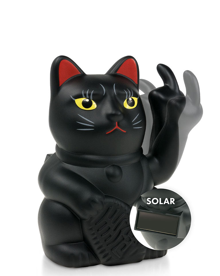 Solor Cat Angry Cat Winkekatze SOLAR CAT
