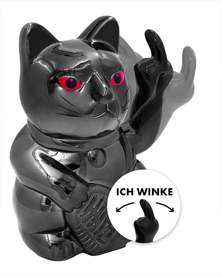 ANGRY CAT - NOIR BRILLANT